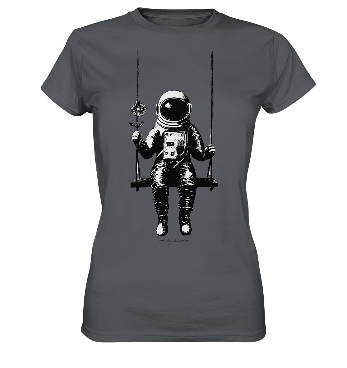 Art by Müdebär - Astronaut - Ladies Premium Shirt
