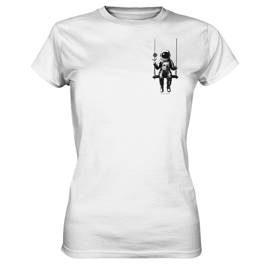 Art by Müdebär - Astronaut (kleines Motiv) - Ladies Premium Shirt
