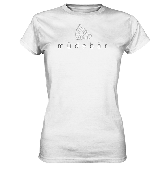 Müdebär Logo-Kollektion (helles Logo) - Ladies Premium Shirt