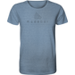 Müdebär Logo-Kollektion (dunkles Logo) - Organic Shirt (meliert)