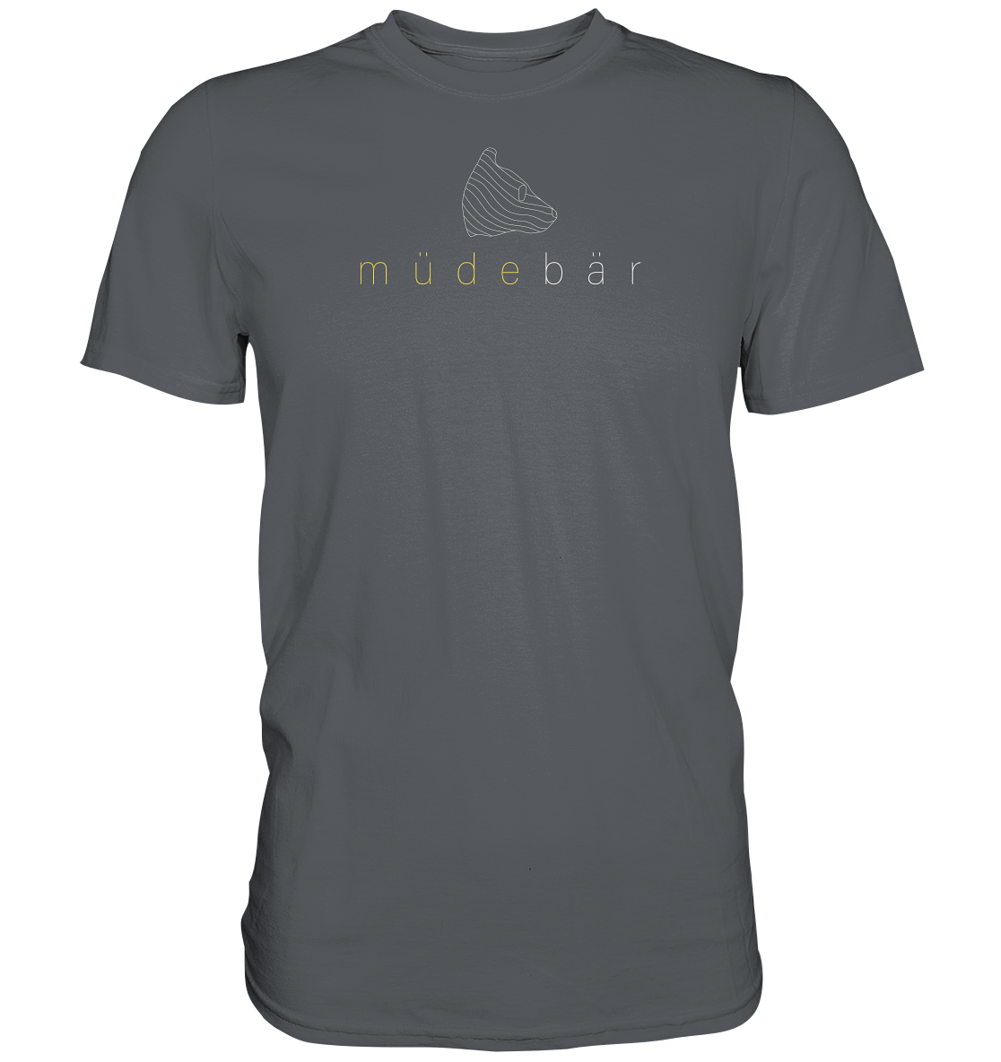 Müdebär Logo-Kollektion - Premium Shirt