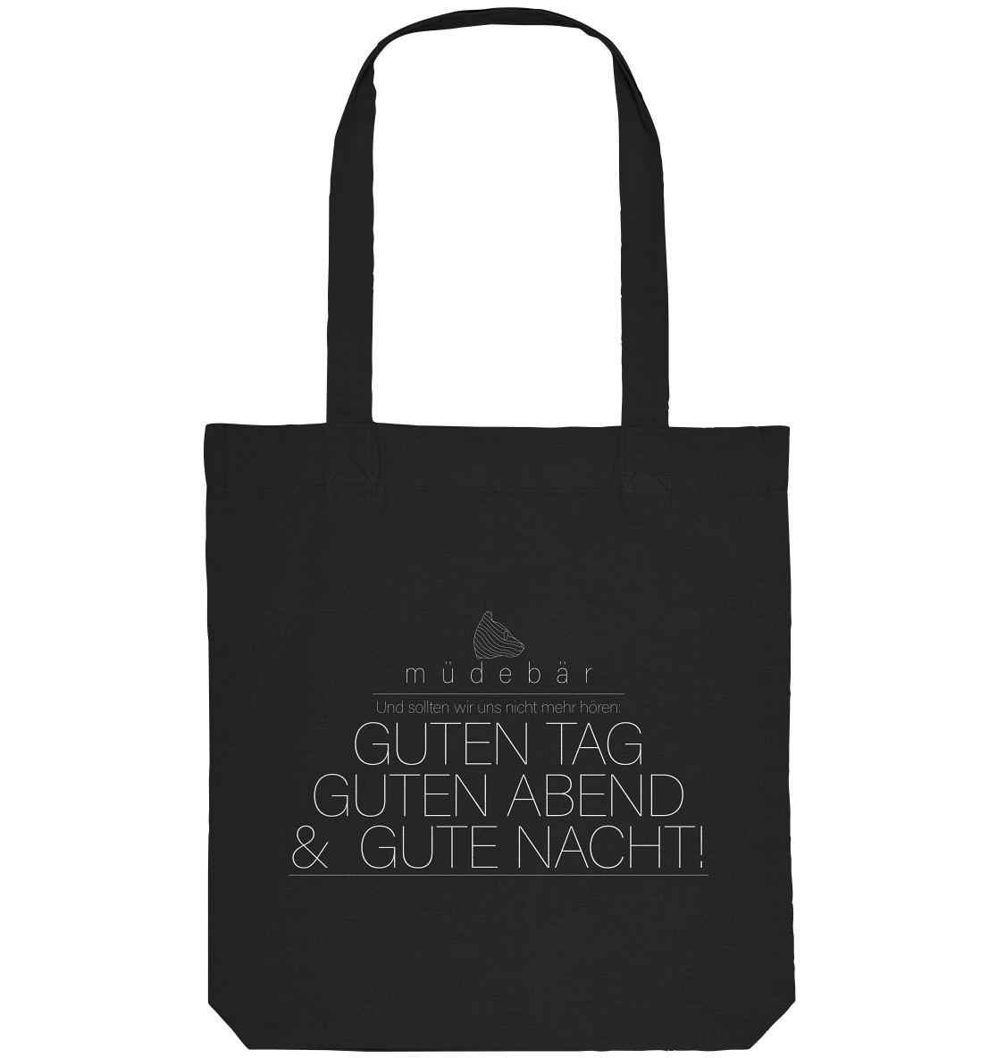 Guten Tag - helles Logo - Organic Tote-Bag