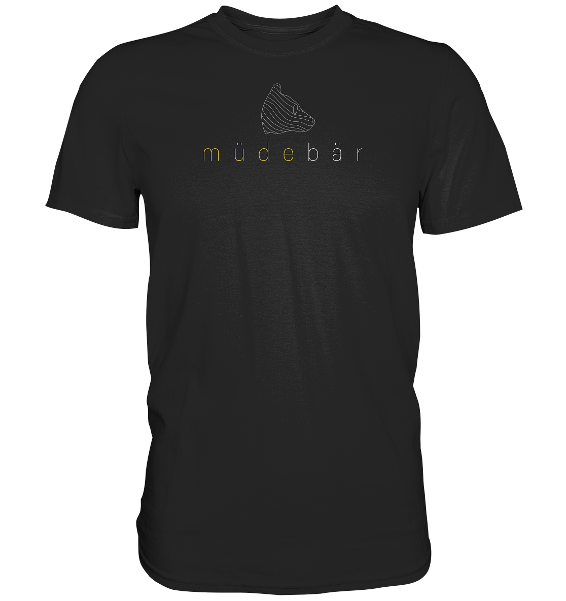 Müdebär Logo-Kollektion - Premium Shirt