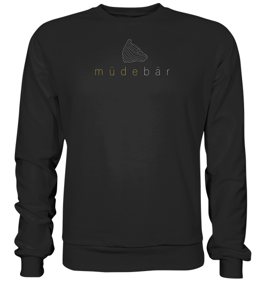 Müdebär Logo-Kollektion - Premium Sweatshirt