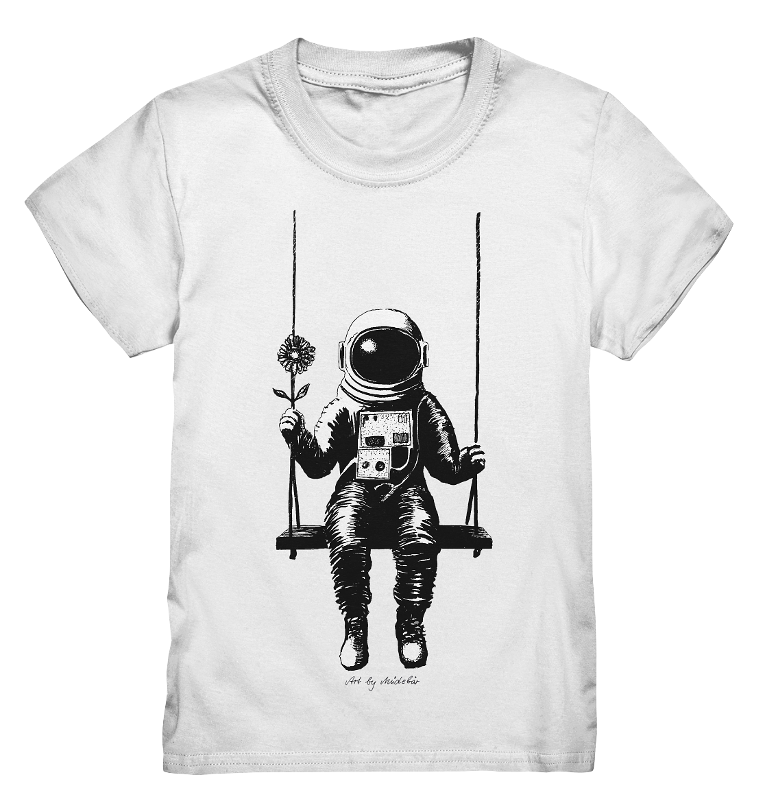 Art by Müdebär - Astronaut - Kids Premium Shirt