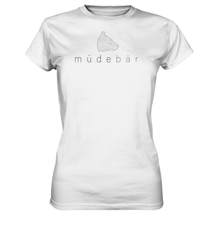 Müdebär Logo-Kollektion (helles Logo) - Ladies Premium Shirt