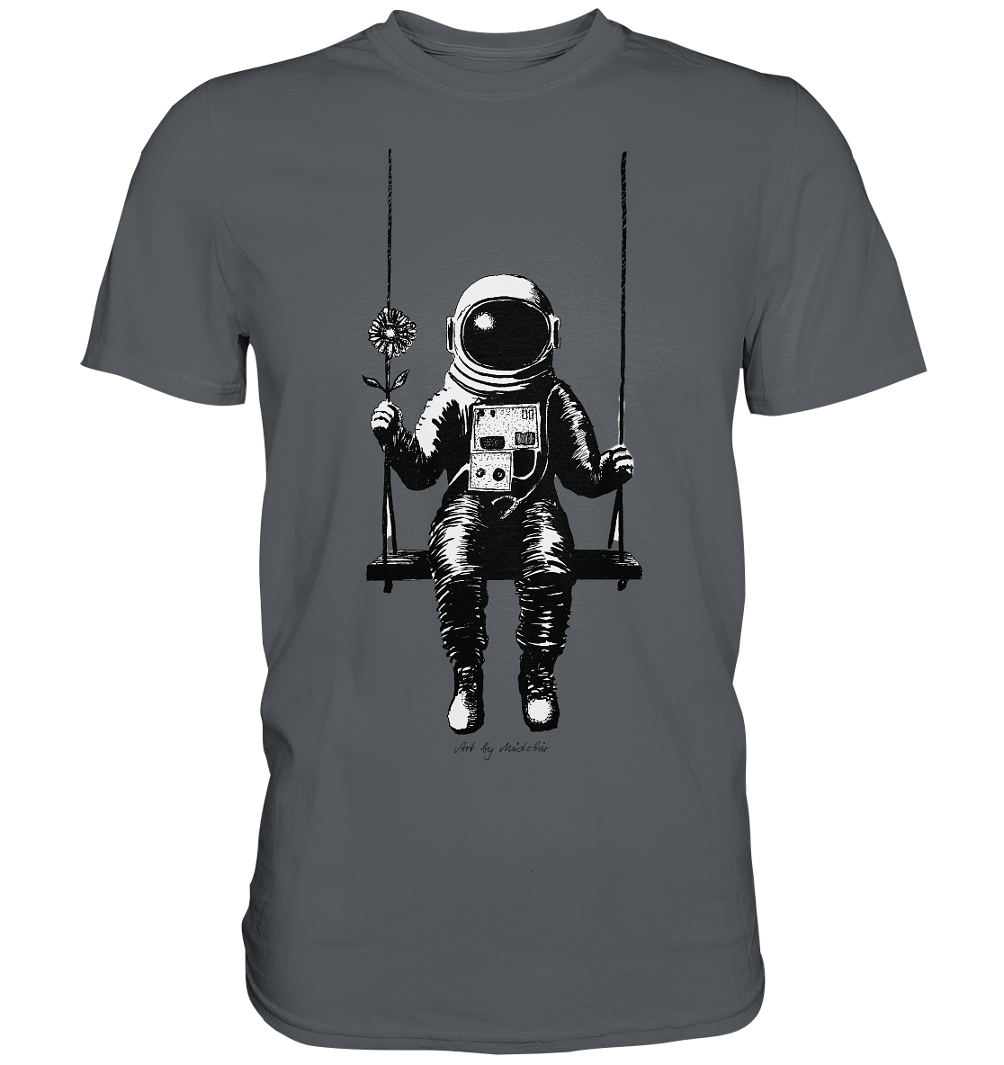 Art by Müdebär - Astronaut - Premium Shirt