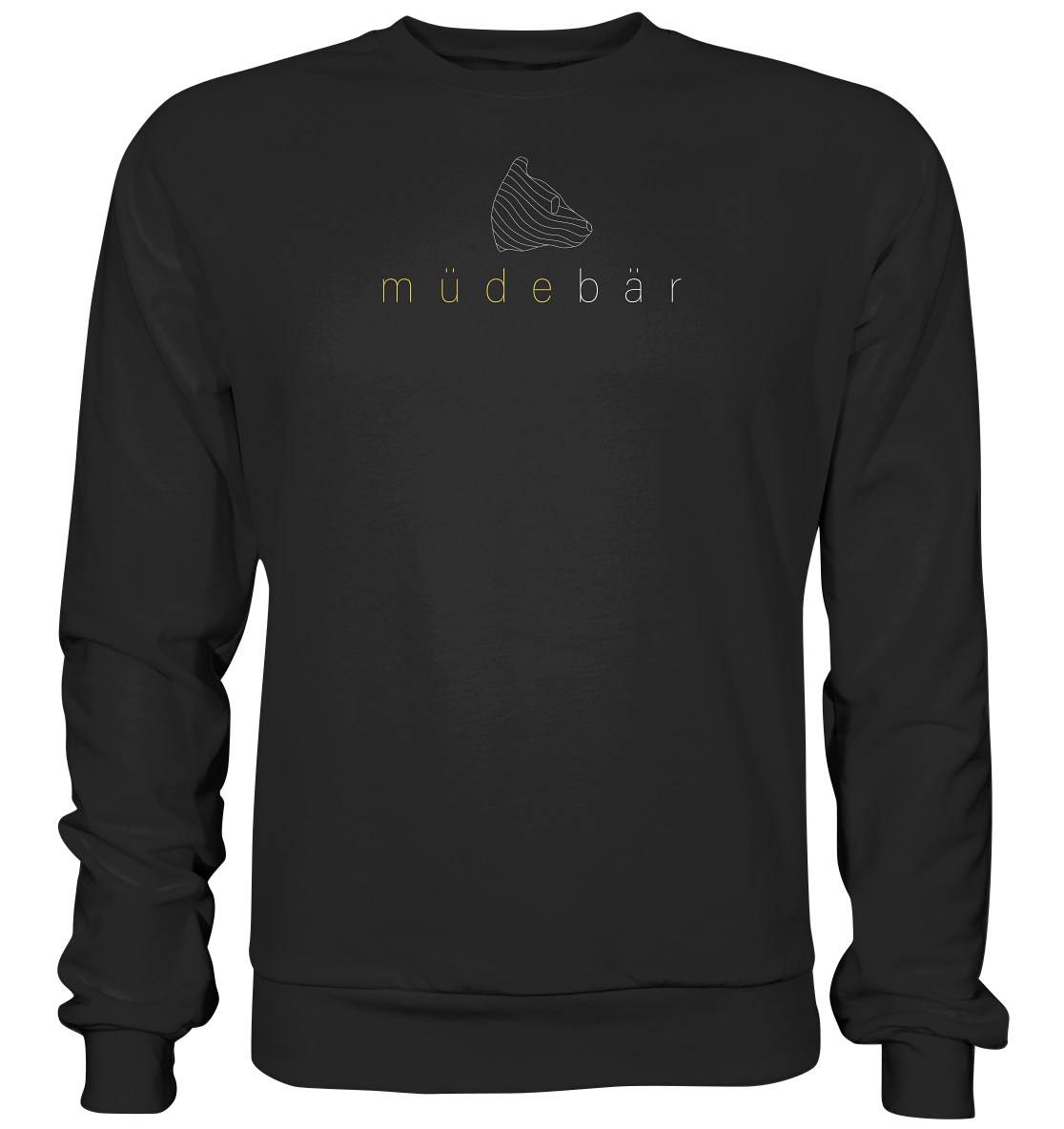 Müdebär Logo-Kollektion - Premium Sweatshirt