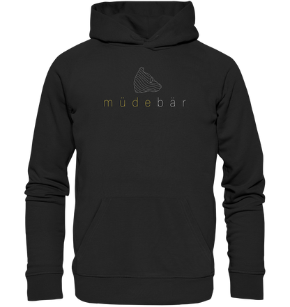 Müdebär Logo-Kollektion - Premium Unisex Hoodie