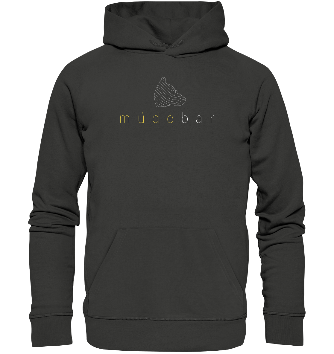 Müdebär Logo-Kollektion - Premium Unisex Hoodie