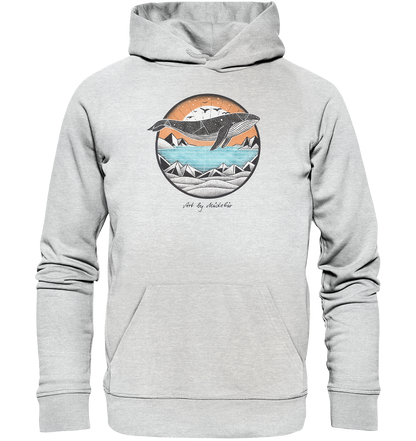 Art by Müdebär - Wal - Premium Unisex Hoodie